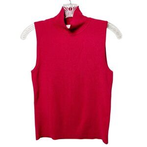 Chico's Red Sleeveless Sweater